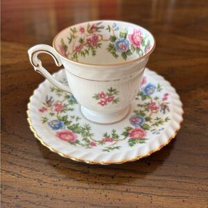 Franconia Krautheim Selb Bavaria Germany "Mandarin" Tea Cup and Saucer